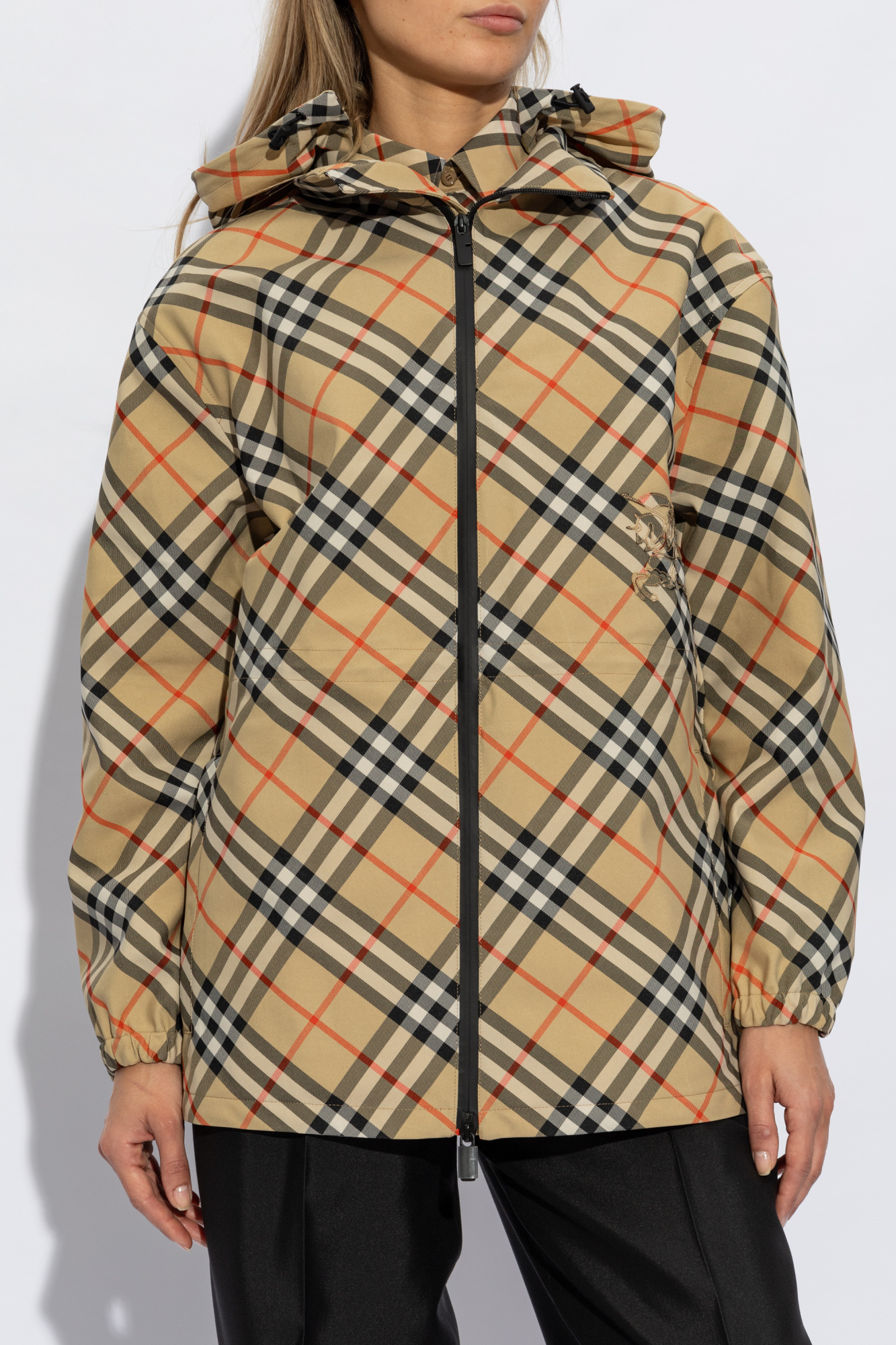 Burberry Burberry Check Jacket Women s Clothing Vitkac